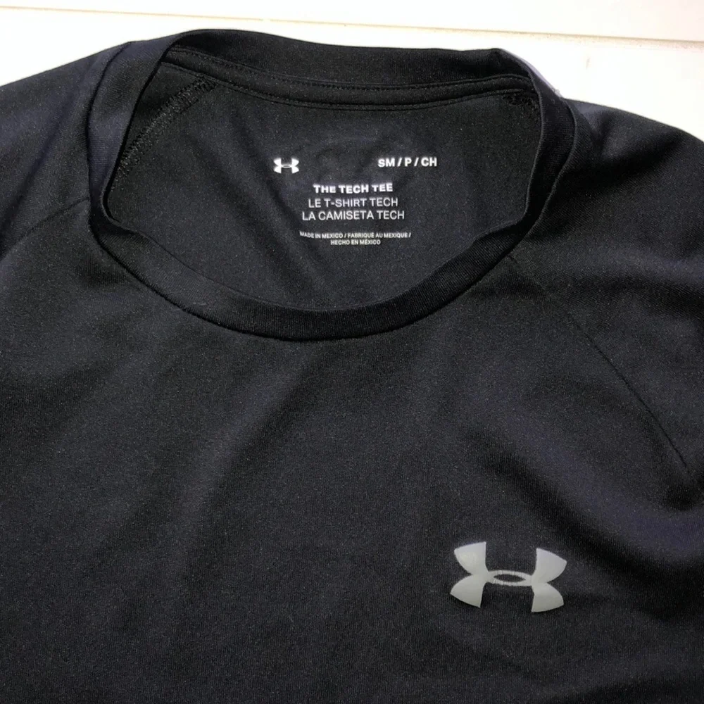 Under Armour Black Tech Tee size S